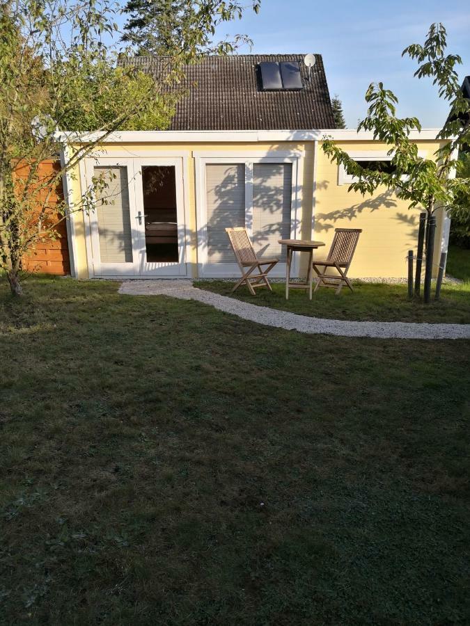 25 Qm Holz Bungalow, Garten-Grill, Gehoben, Optimiert, Massivholzbett Шарбойтц Екстериор снимка